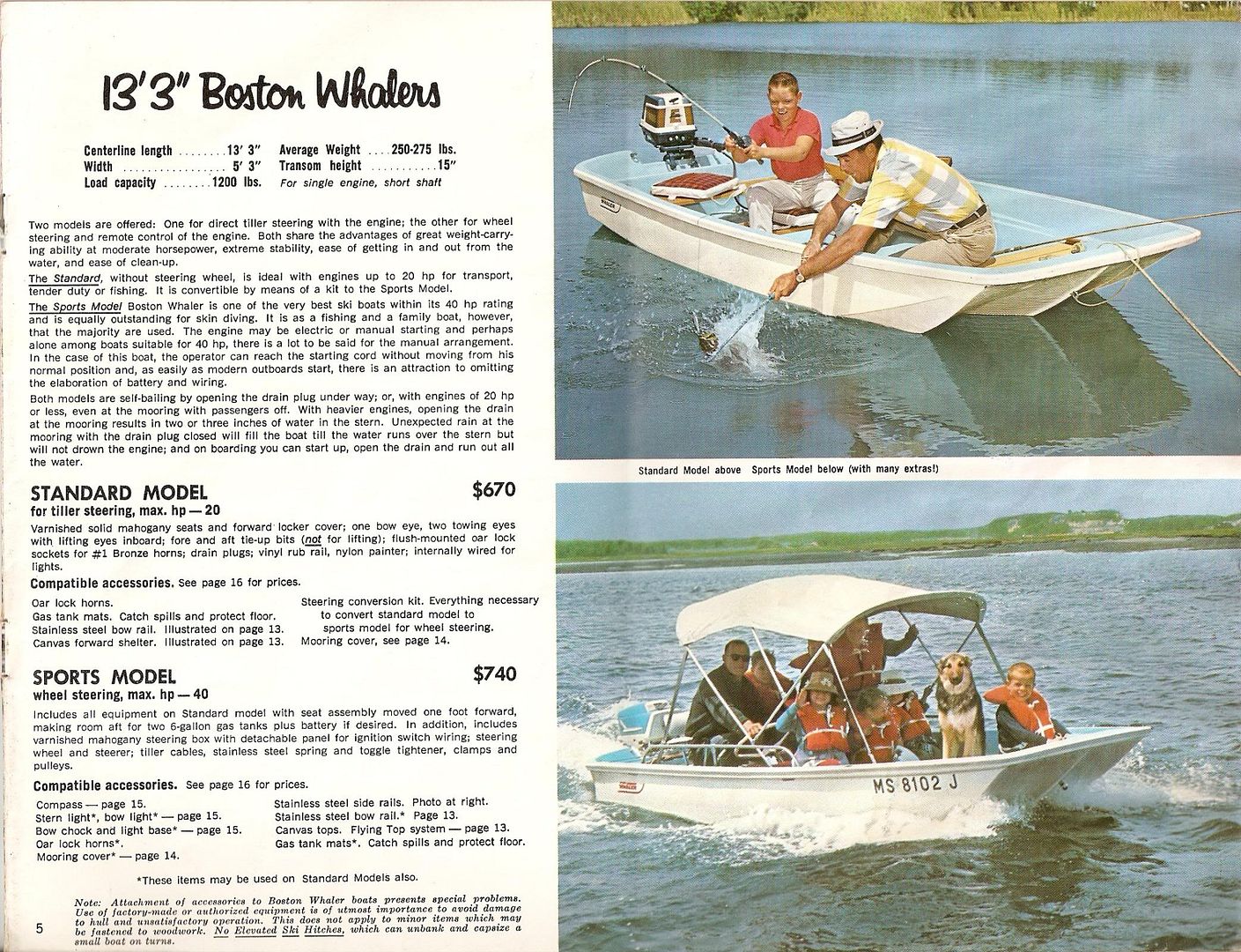 1969 Boston Whaler Catalog Moderated Discussion Areas